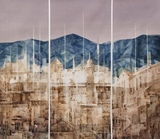 宋润波 暮城 75×66cm .jpg