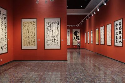 陇南王小静、蒙朝晖、雷风云书画作品青岛邀请展