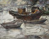 聆听涛声 &nbsp;80x100cm 油彩麻布.jpg