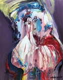 董贵晗，《试镜NO.1》，布面丙烯，100X80cm，2025.jpg