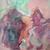 王家涛,《天籁悟象》，布面油画120×120cm，2024.jpg