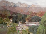 王刚, 《俯看皇后村》,布面油画 ,80x60cm, 2021.jpg