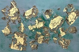 王文，《尘埃 NO5》，丙烯;墨;宣纸，150x100cm,2025 .jpg