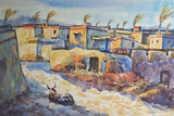 姜迅 斜阳 67×47 cm.jpg