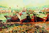 《港湾新语》 &nbsp;&nbsp;&nbsp;75x105cm.jpg