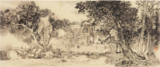 《莞城速写》刘婉仪 2022年 国画 27cm×64.5cm×2 汇一艺术馆藏 (1).png